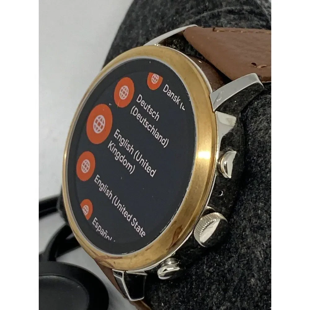 Fossil Gen 4 Authentic Digital Dial Smart Watch Custom Band FTW6016 LT339